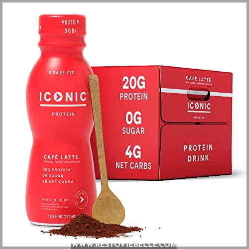 Iconic Protein Drinks, Café Latte