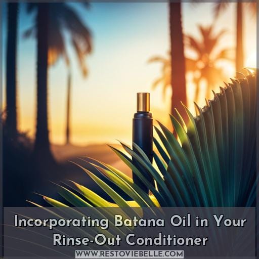 Incorporating Batana Oil in Your Rinse-Out Conditioner