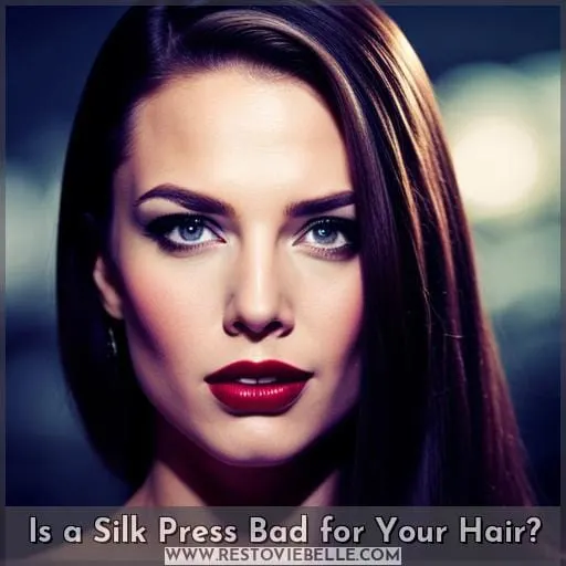 Is a Silk Press Bad for Your Hair