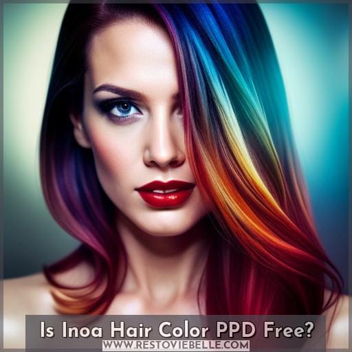 Is Inoa Hair Color PPD Free