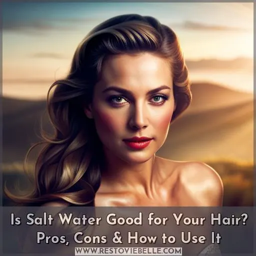 is salt water good for your hair