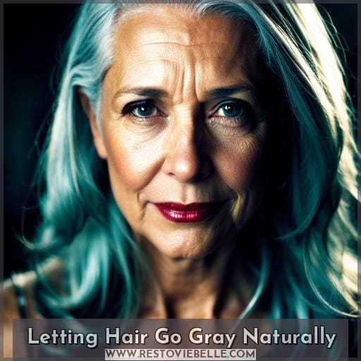 Letting Hair Go Gray Naturally