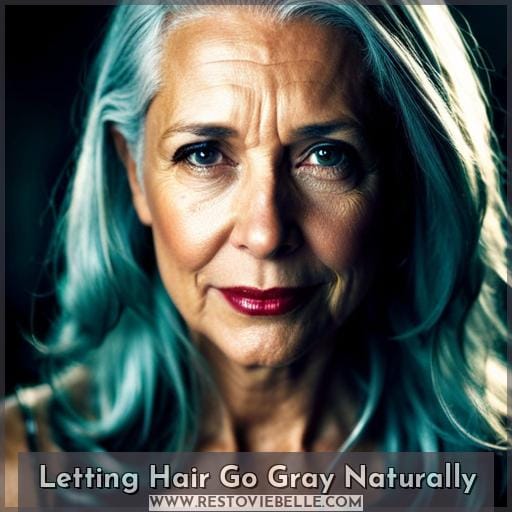 Letting Hair Go Gray Naturally
