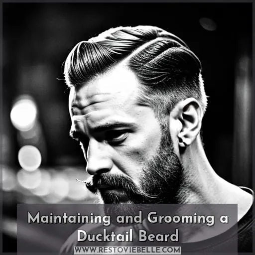 Maintaining and Grooming a Ducktail Beard