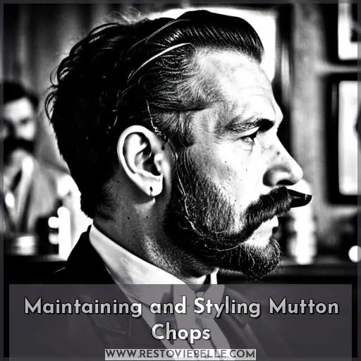 Maintaining and Styling Mutton Chops