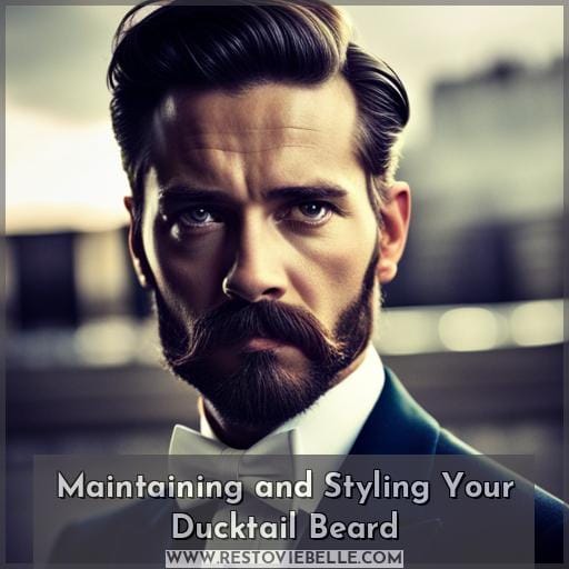 Maintaining and Styling Your Ducktail Beard