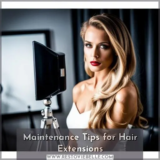 Maintenance Tips for Hair Extensions
