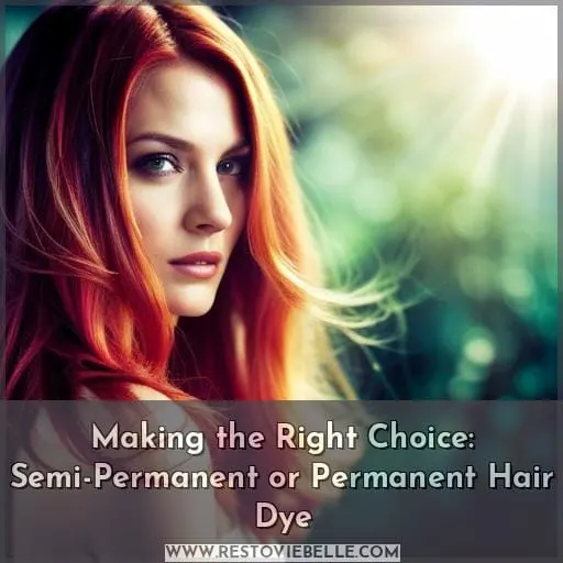 Making the Right Choice: Semi-Permanent or Permanent Hair Dye