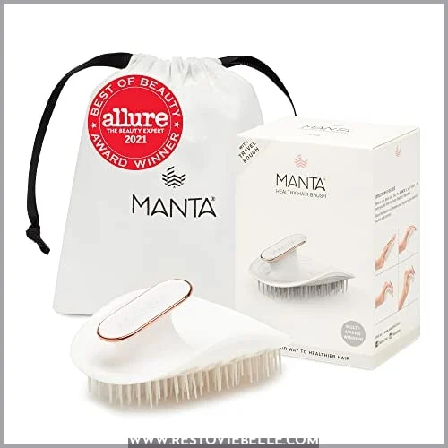 Manta Hair Hairbrush - Fully