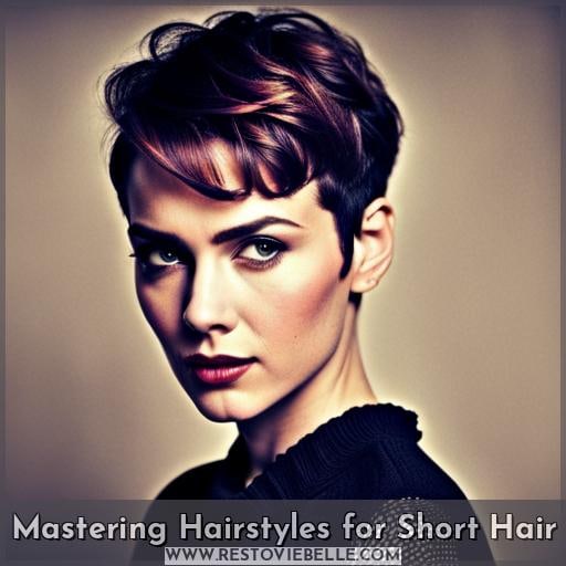 Mastering Hairstyles for Short Hair