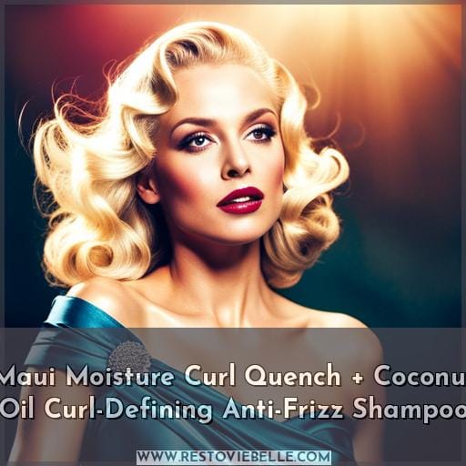 Maui Moisture Curl Quench + Coconut Oil Curl-Defining Anti-Frizz Shampoo