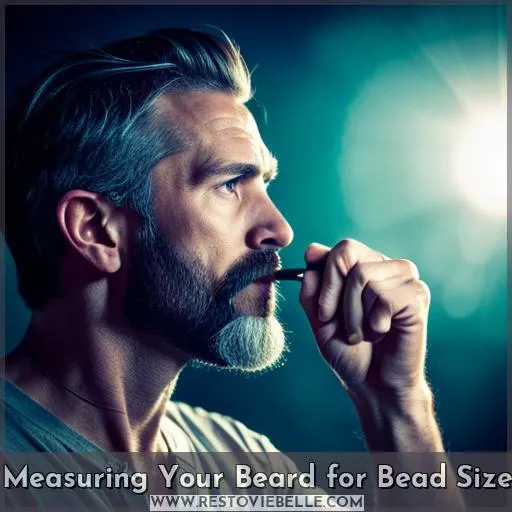 Measuring Your Beard for Bead Size