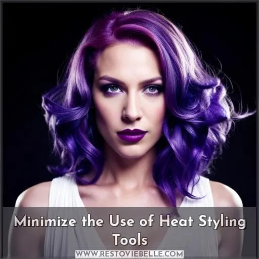 Minimize the Use of Heat Styling Tools