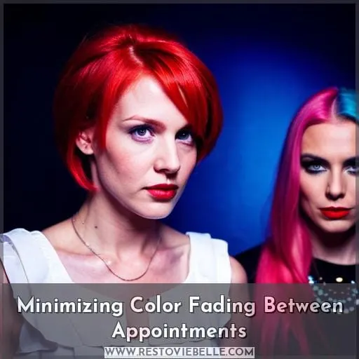 Minimizing Color Fading Between Appointments