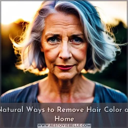 Natural Ways to Remove Hair Color at Home