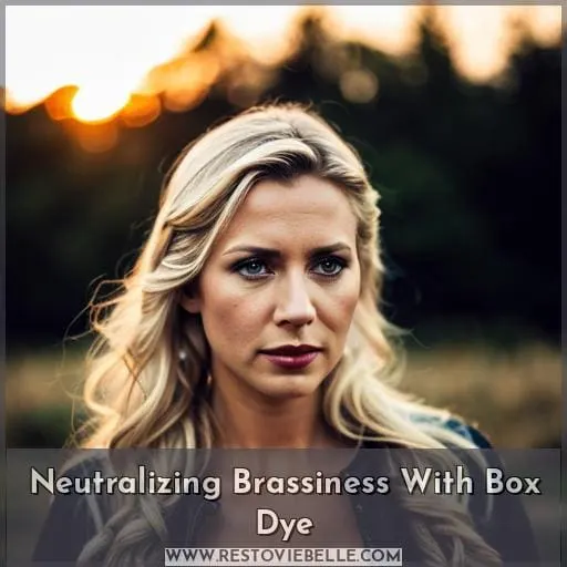 Neutralizing Brassiness With Box Dye