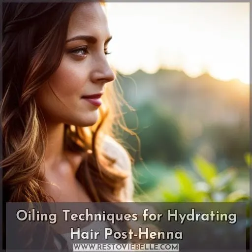 Oiling Techniques for Hydrating Hair Post-Henna