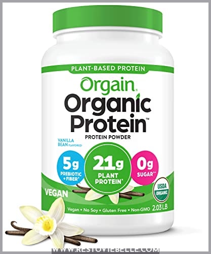 Orgain Organic Vegan Protein Powder,