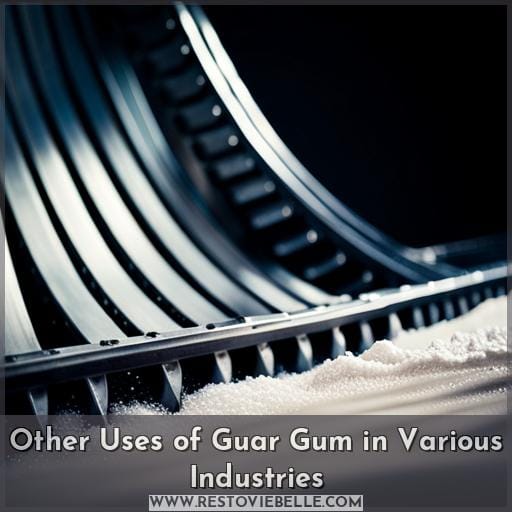 Other Uses of Guar Gum in Various Industries