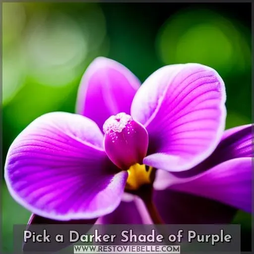 Pick a Darker Shade of Purple