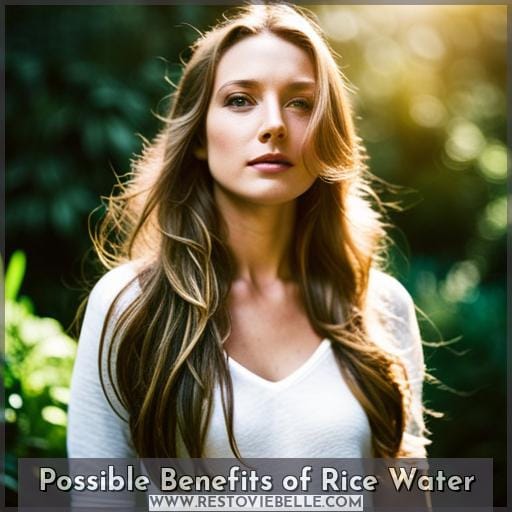 Possible Benefits of Rice Water