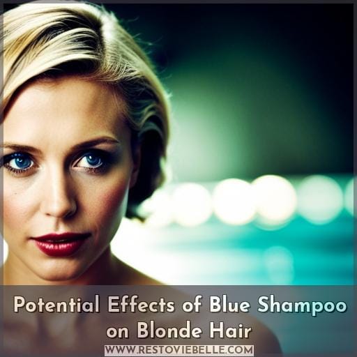 Potential Effects of Blue Shampoo on Blonde Hair