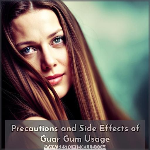 Precautions and Side Effects of Guar Gum Usage