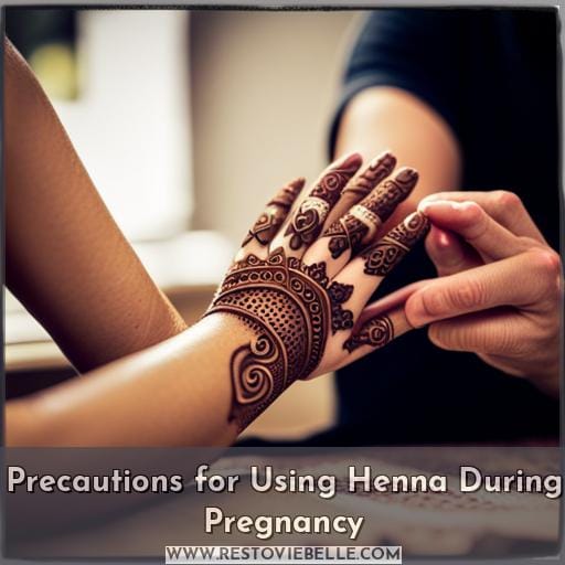 Precautions for Using Henna During Pregnancy