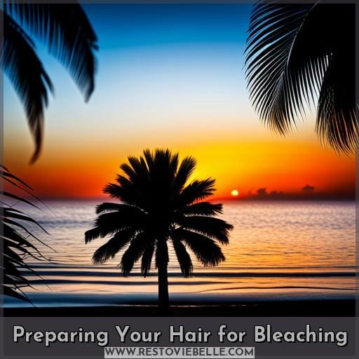 Preparing Your Hair for Bleaching