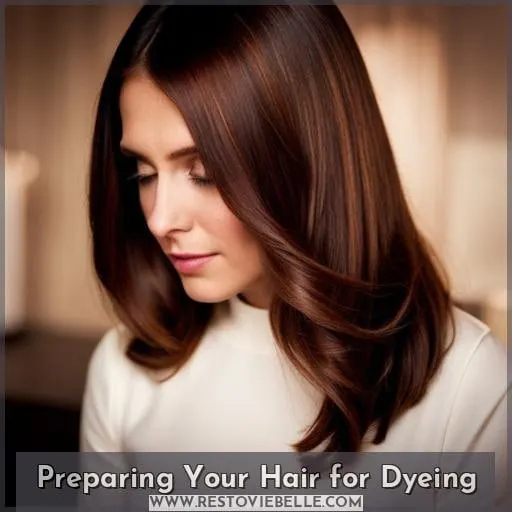 Preparing Your Hair for Dyeing