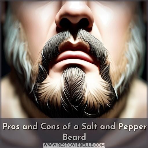 Pros and Cons of a Salt and Pepper Beard