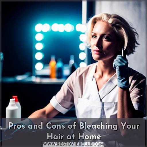 Pros and Cons of Bleaching Your Hair at Home