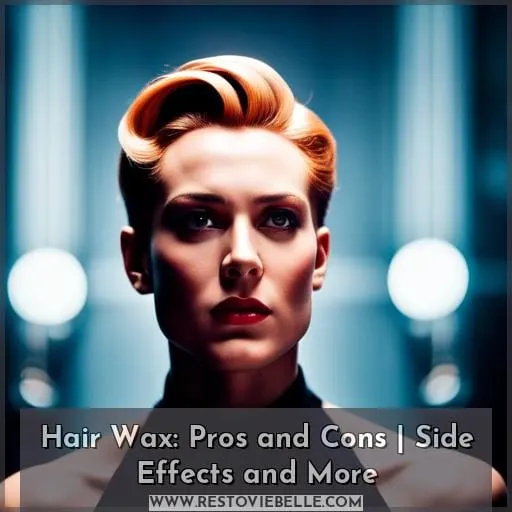 pros and cons of hair wax