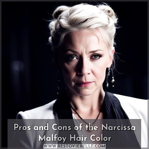Pros and Cons of the Narcissa Malfoy Hair Color