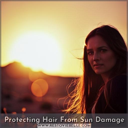 Protecting Hair From Sun Damage