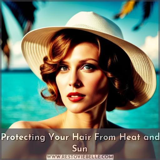Protecting Your Hair From Heat and Sun Protecting Your Hair From Heat and Sun