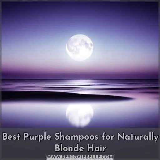 purple shampoo for naturally blonde hair