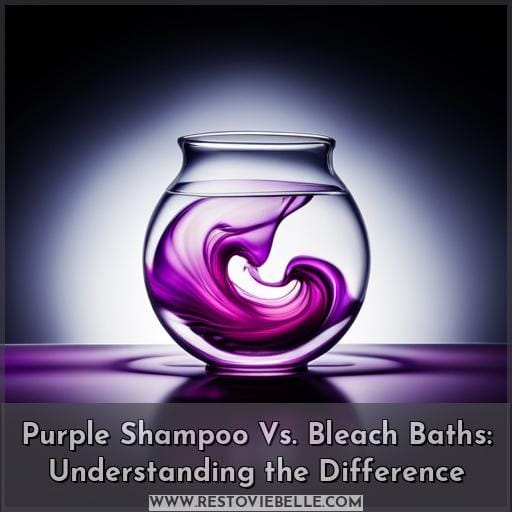 Purple Shampoo Vs. Bleach Baths: Understanding the Difference Purple Shampoo Vs. Bleach Baths: Understanding the Difference