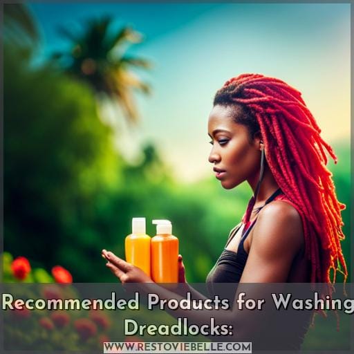Recommended Products for Washing Dreadlocks: