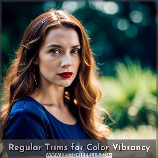 Regular Trims for Color Vibrancy