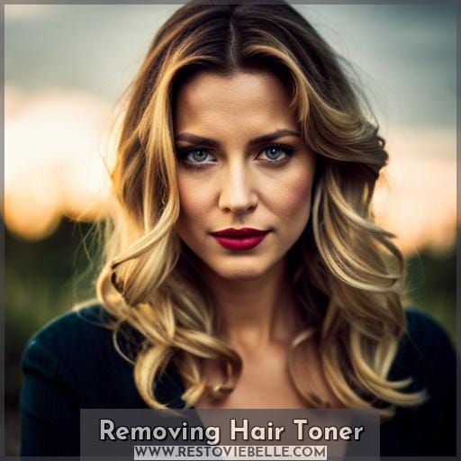 Removing Hair Toner