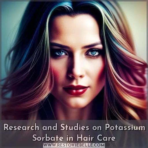 Research and Studies on Potassium Sorbate in Hair Care