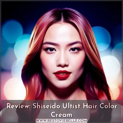 Review: Shiseido Ultist Hair Color Cream