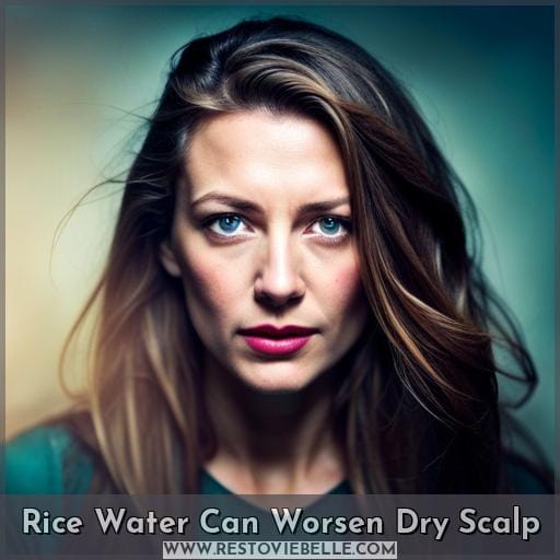 Rice Water Can Worsen Dry Scalp