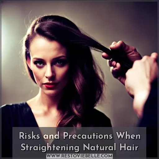 Risks and Precautions When Straightening Natural Hair