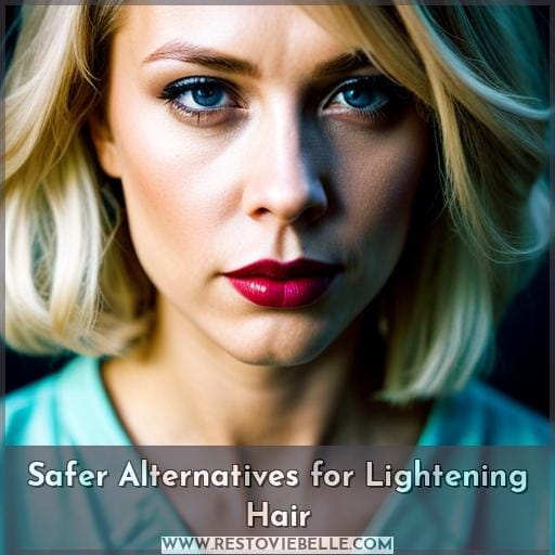 Safer Alternatives for Lightening Hair