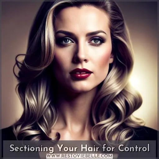 Sectioning Your Hair for Control