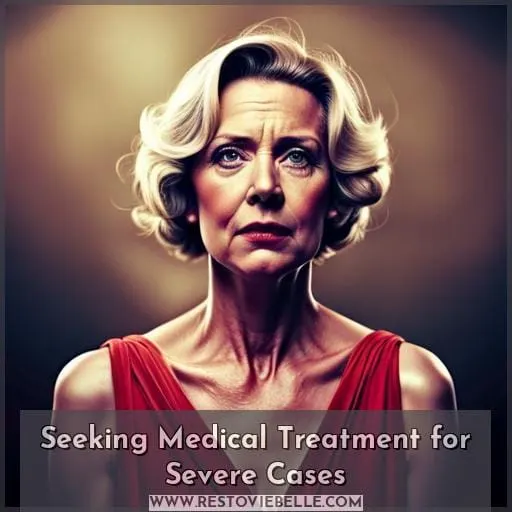 Seeking Medical Treatment for Severe Cases