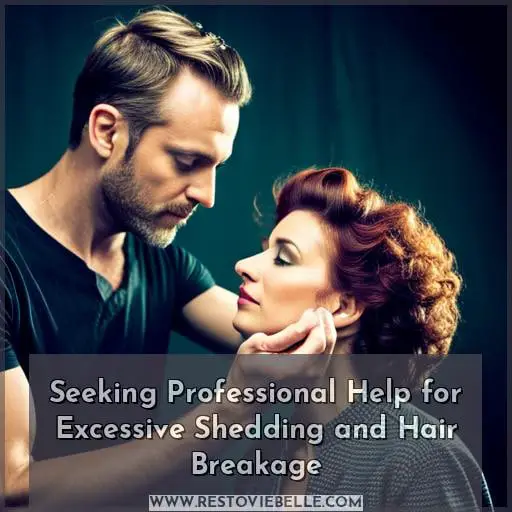 Seeking Professional Help for Excessive Shedding and Hair Breakage