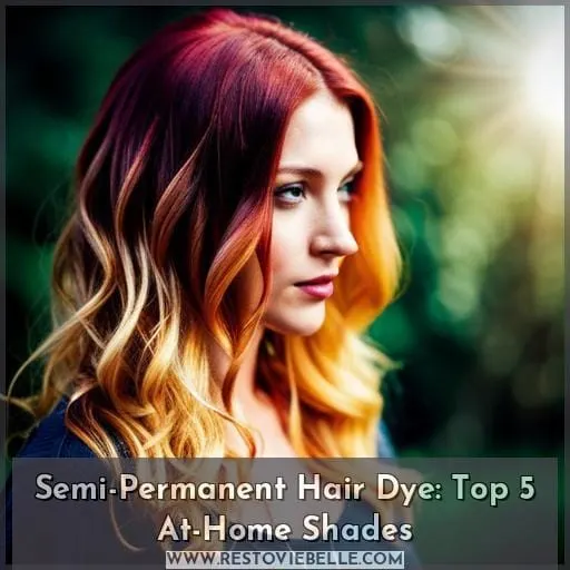 semi permanent hair dye